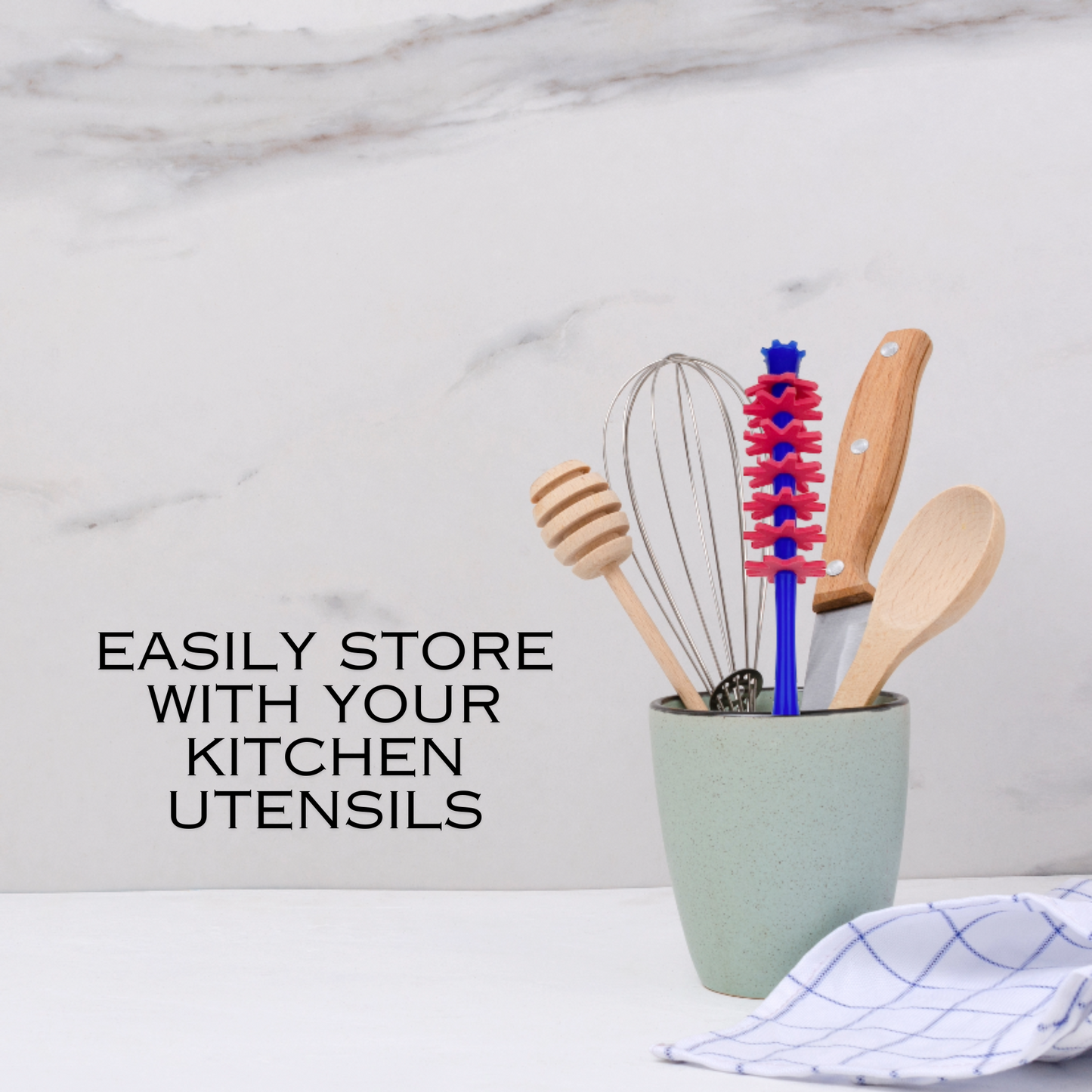NeoBrush White Handle Bottle Brush 3-Pack